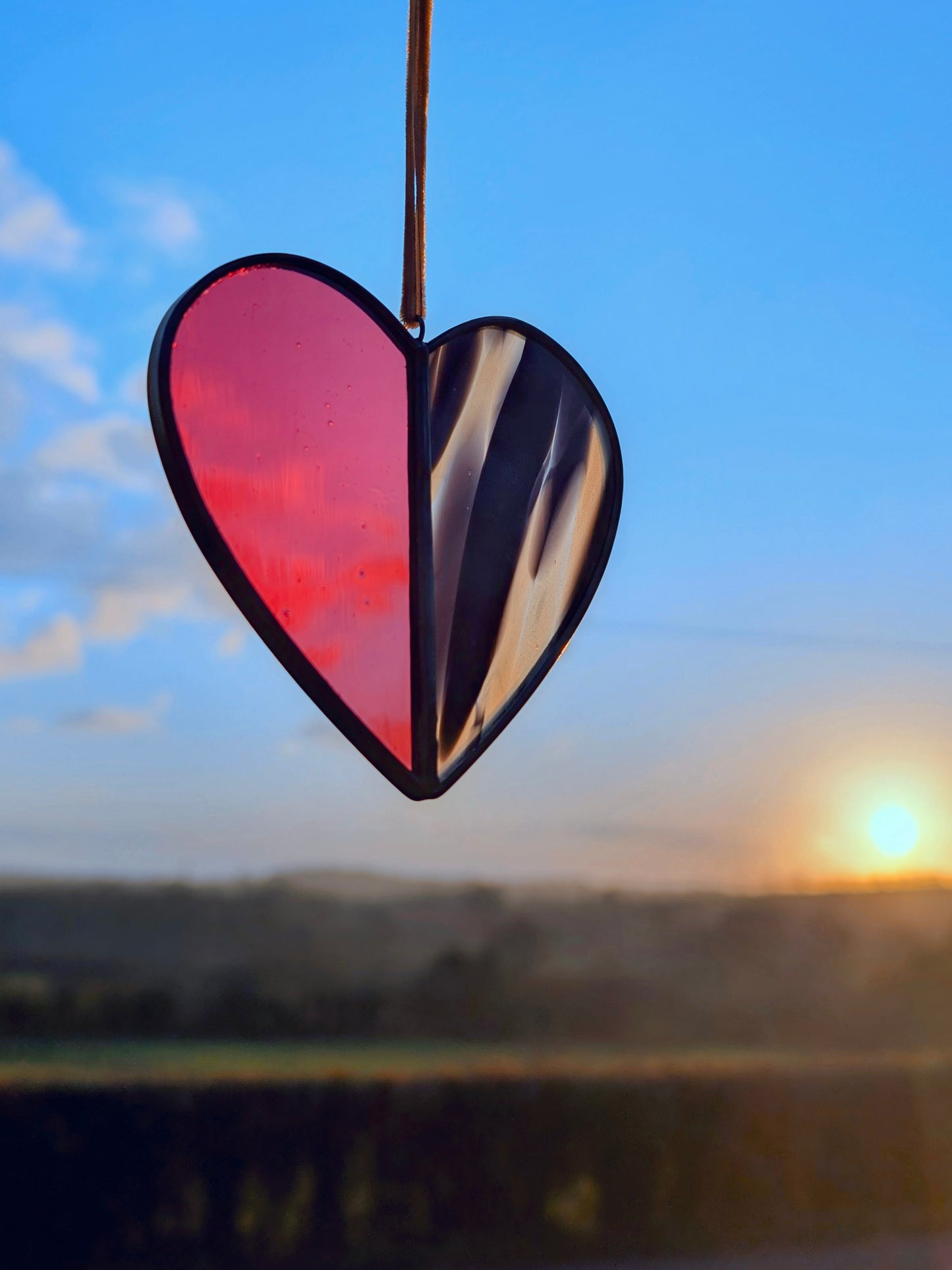 Mini Sweetheart, Lollipop - Stained Glass Suncatcher