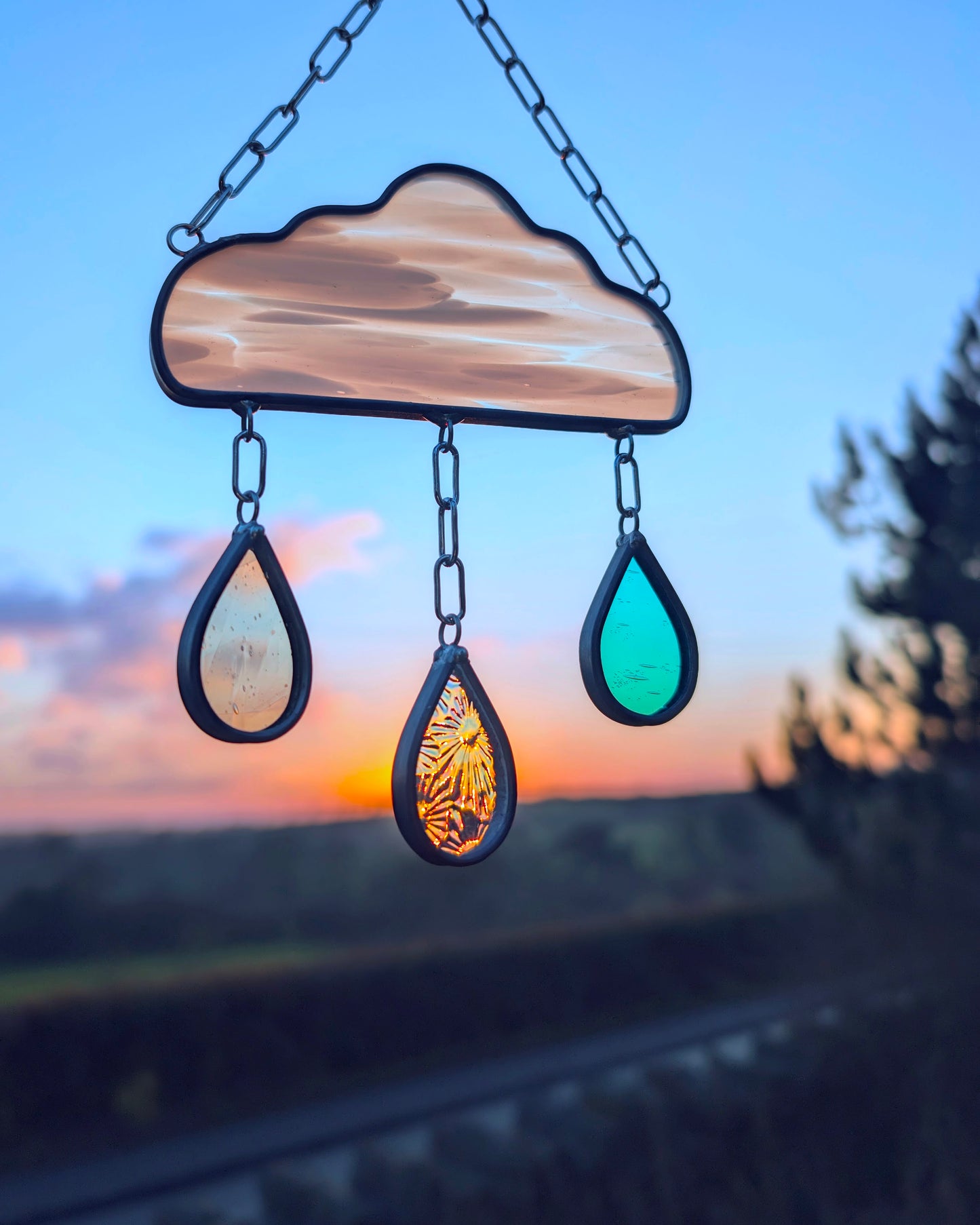 Crybaby - Stained Glass Suncatcher