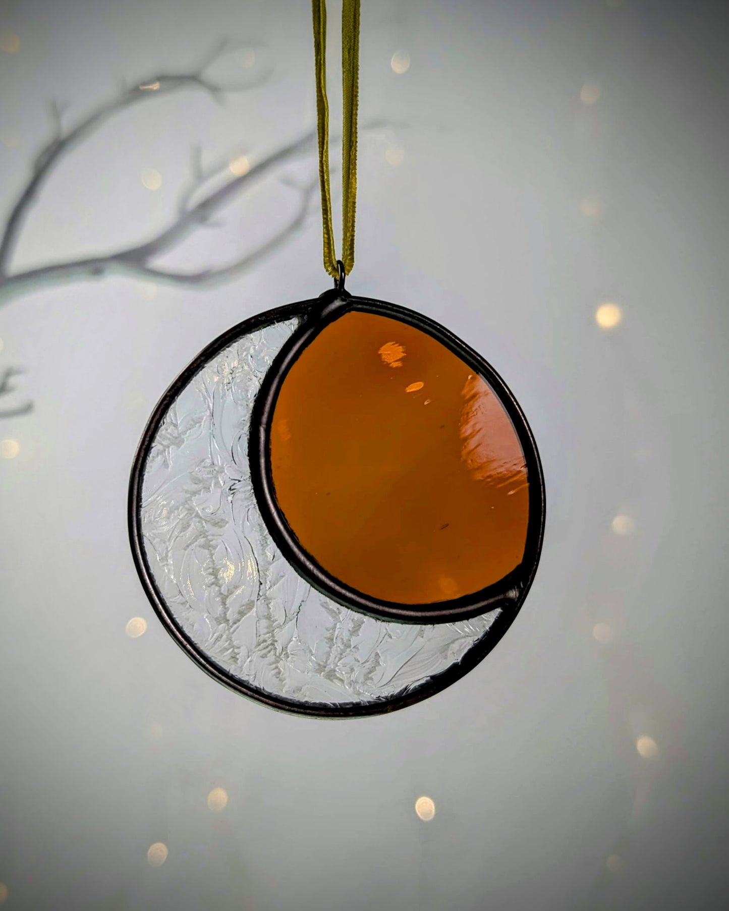 Moon Bauble, Amber