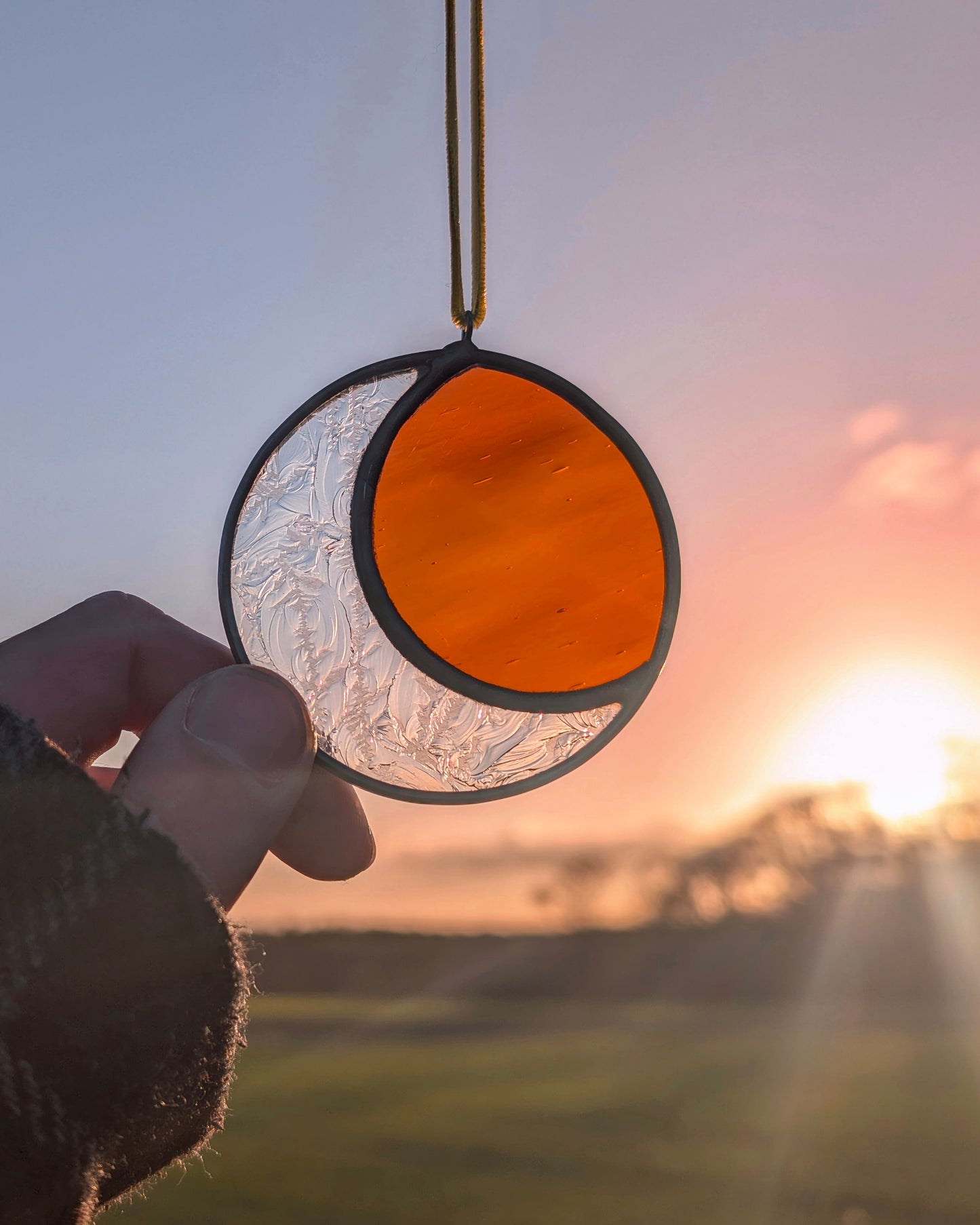 Moon Bauble, Amber